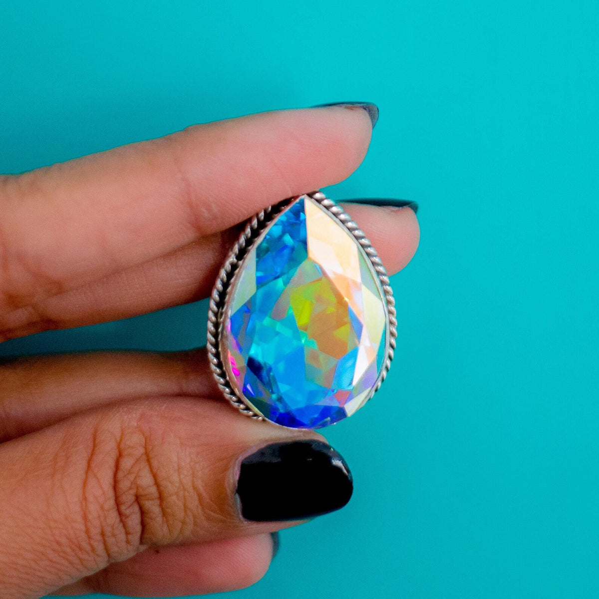 Bling Ring, Sun catcher Swarovski Ring