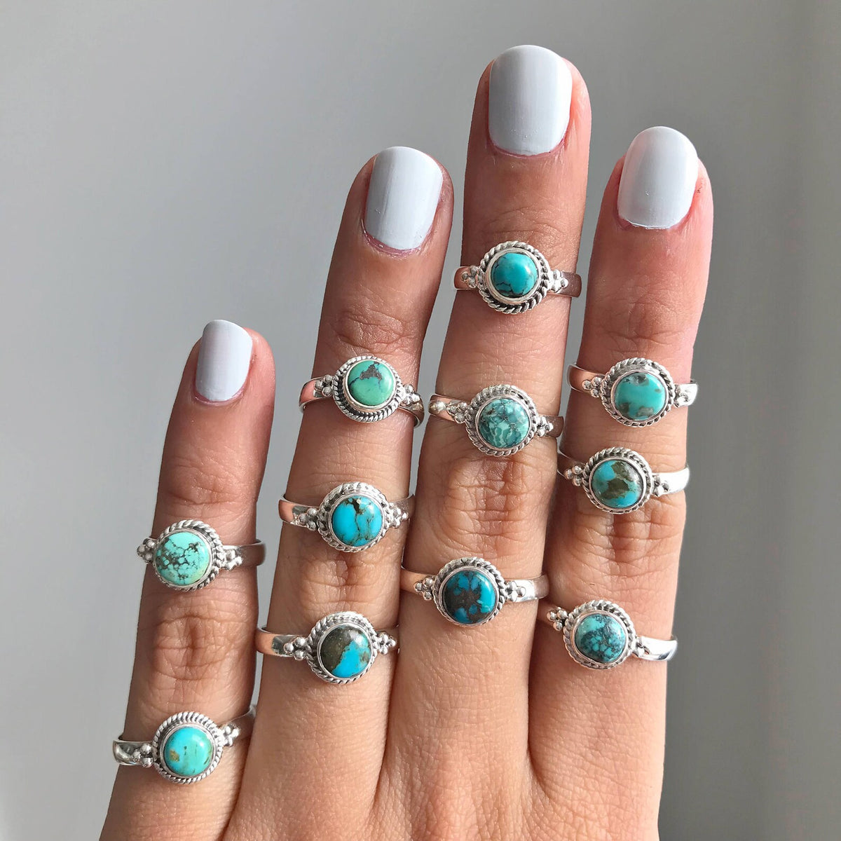 Boho Turquoise Ring, Best Friend Rings