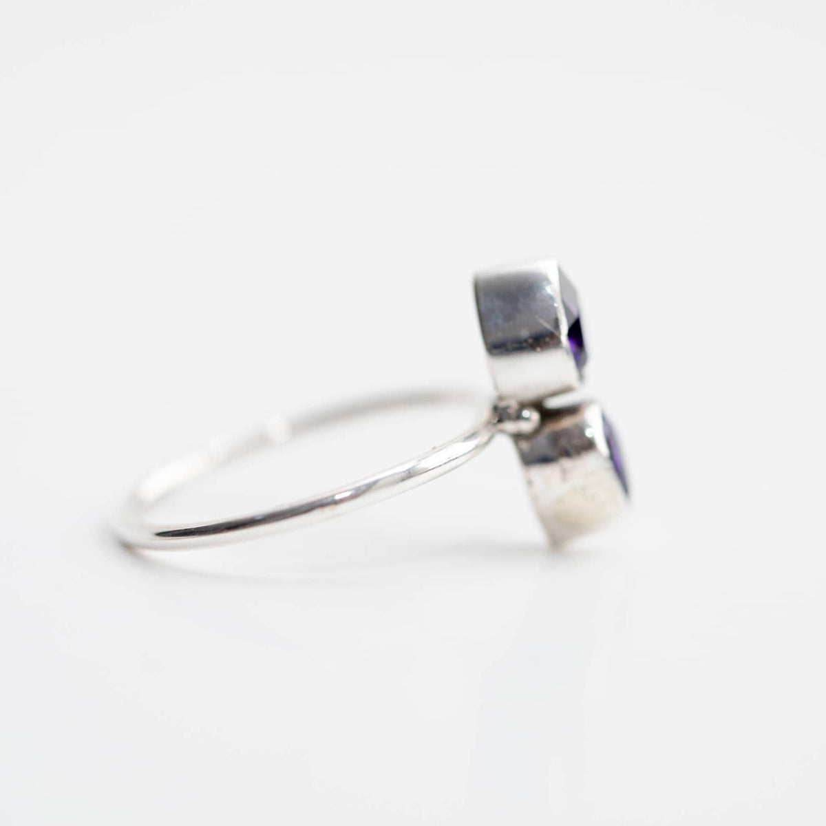 Purple Crystal Ring, Swarovski Ring