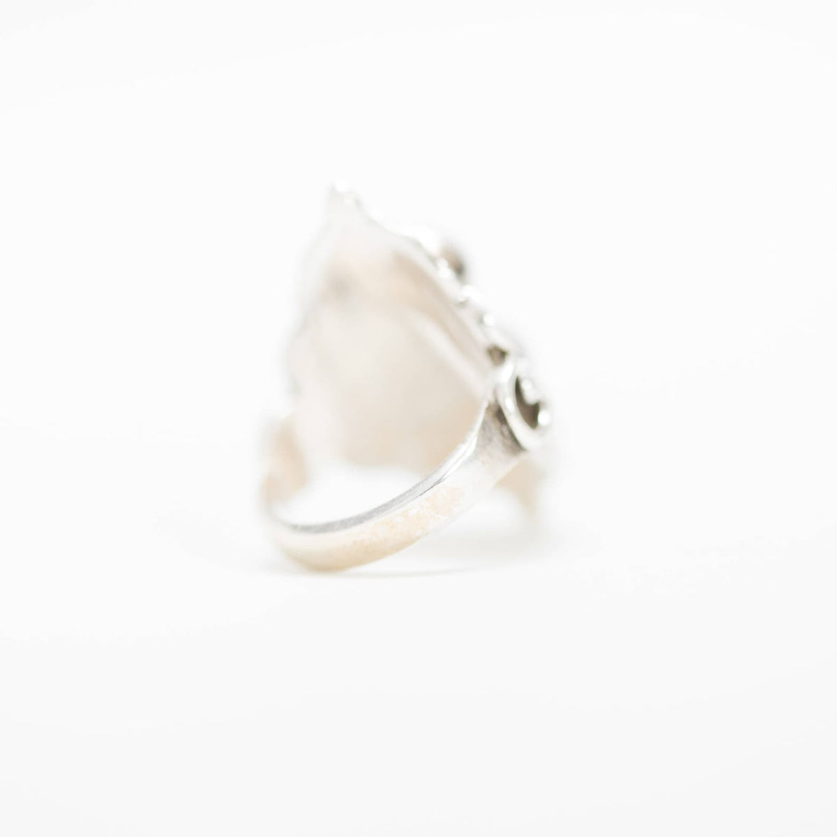 Pink Moonstone Ring, Pink Cocktail Ring