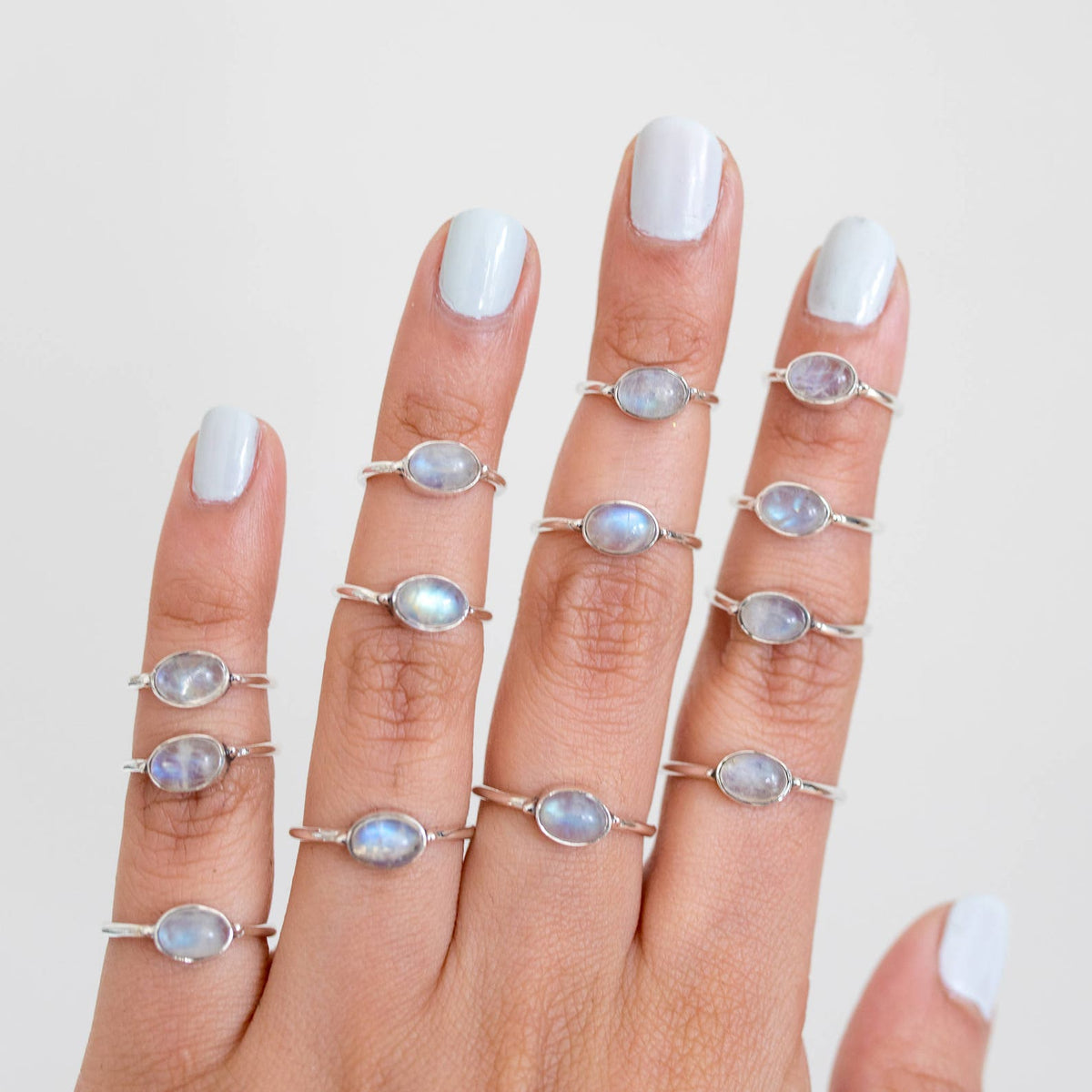 Oval Moonstone Ring