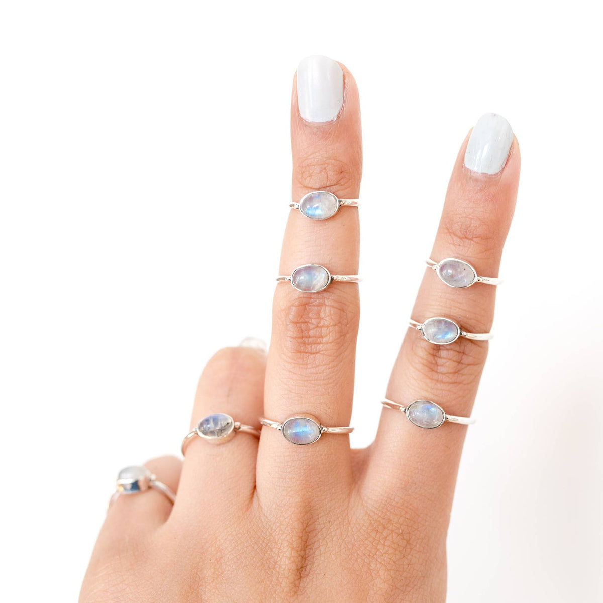 Oval Moonstone Ring