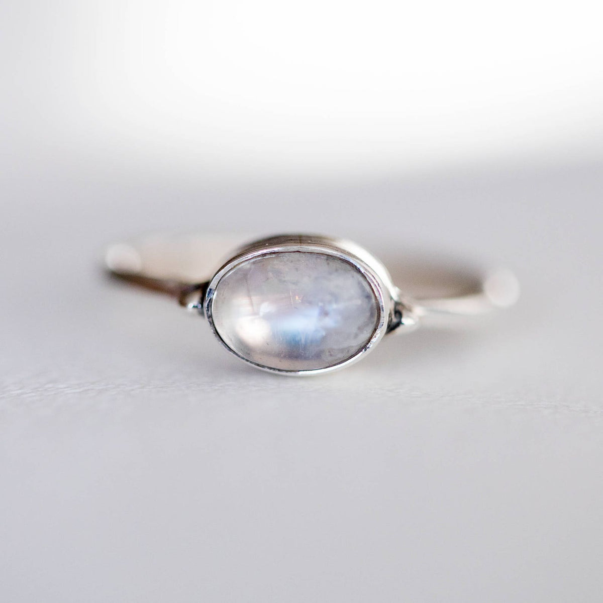 Oval Moonstone Ring