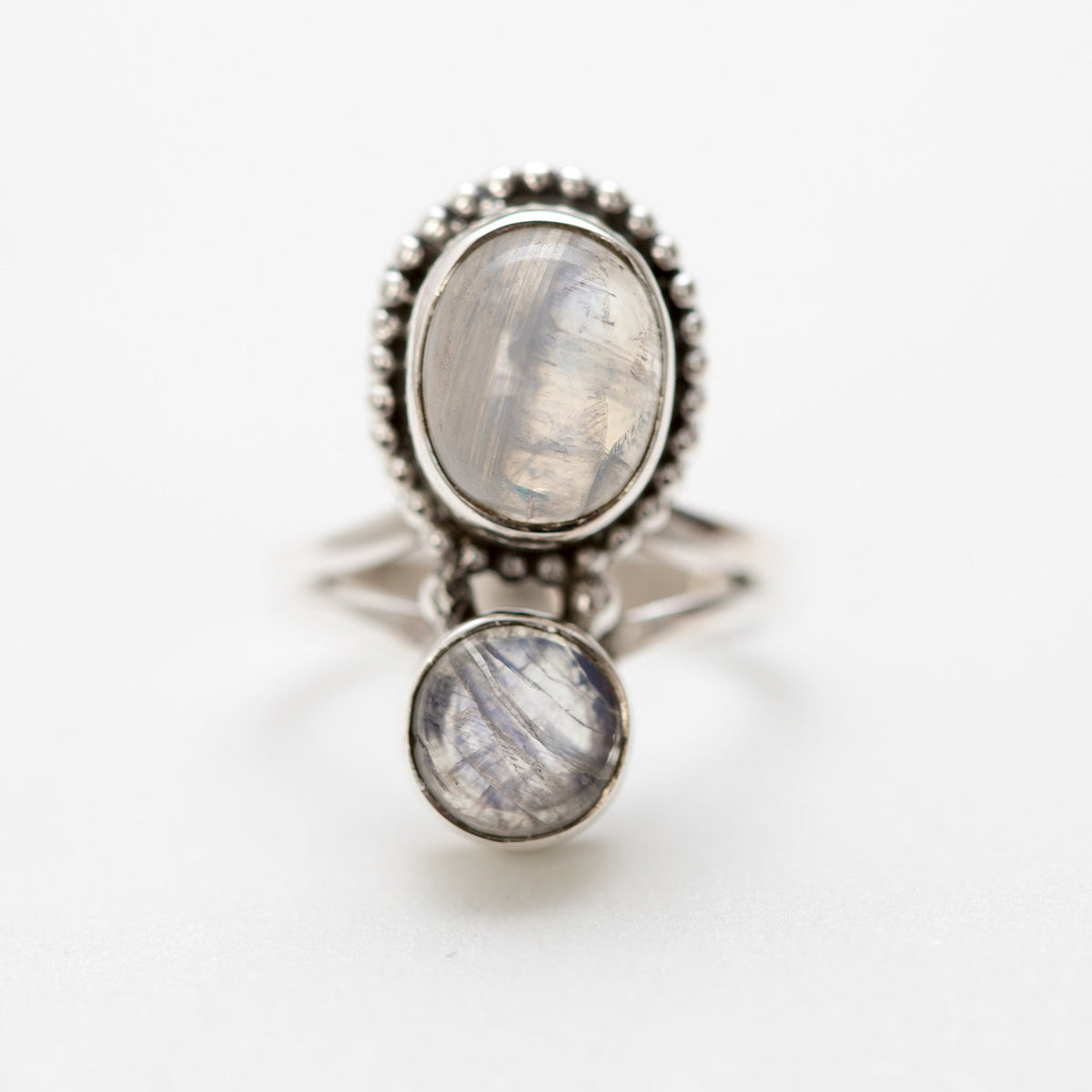 Moonstone Boho Statement Ring