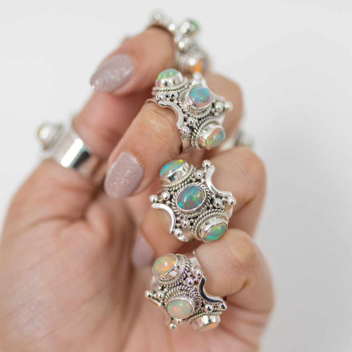 Big Opal Ring, Statement Opal Ring