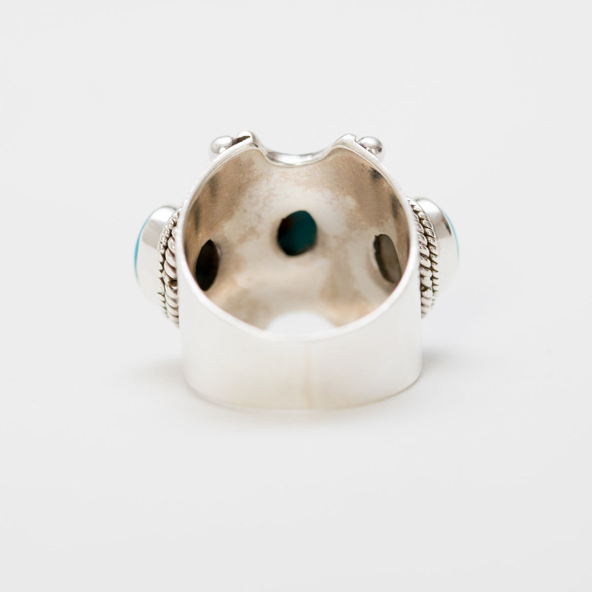 Blue Turquoise Ring, Boho Chic Rings