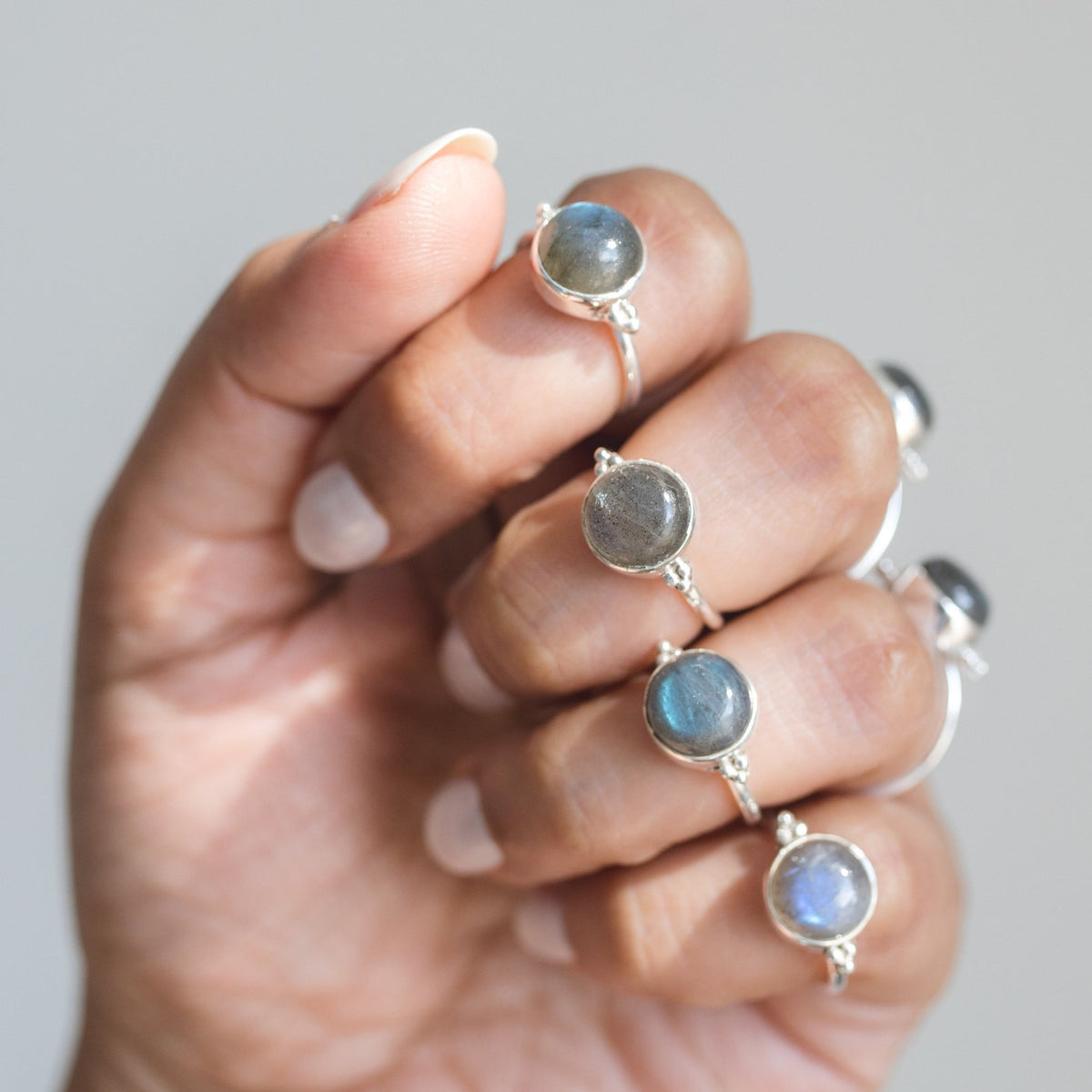 Labradorite Ring Sterling Silver Ring Handmade Jewelry Rings For Women Christmas Gift Art Deco Ring