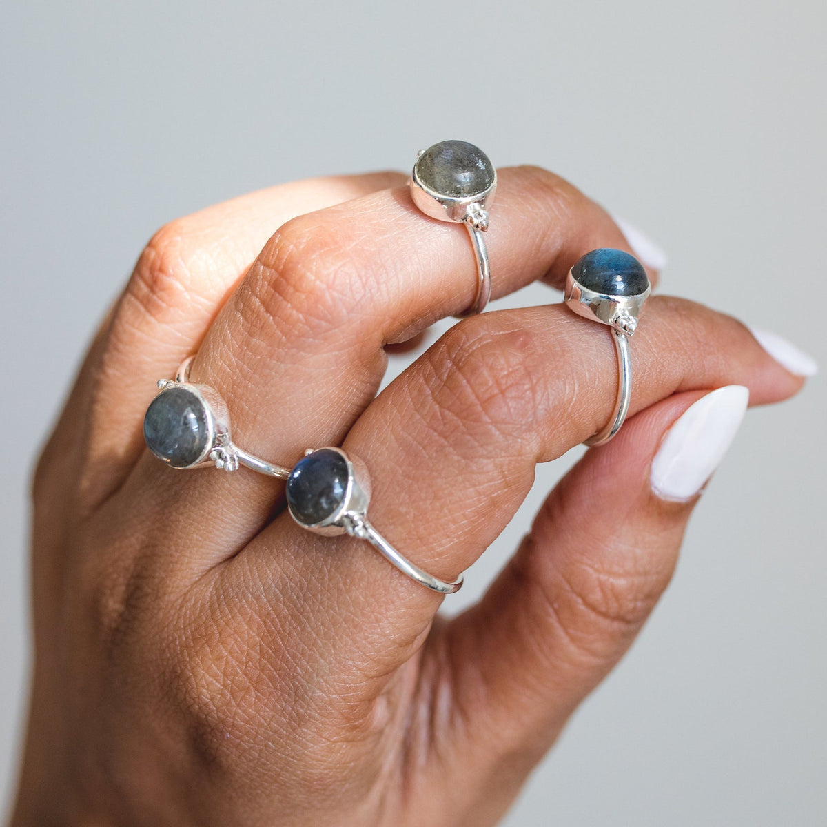 Labradorite Ring Sterling Silver Ring Handmade Jewelry Rings For Women Christmas Gift Art Deco Ring