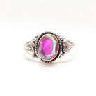 Handmade Mystic Opal Ring, Sterling Silver Ring