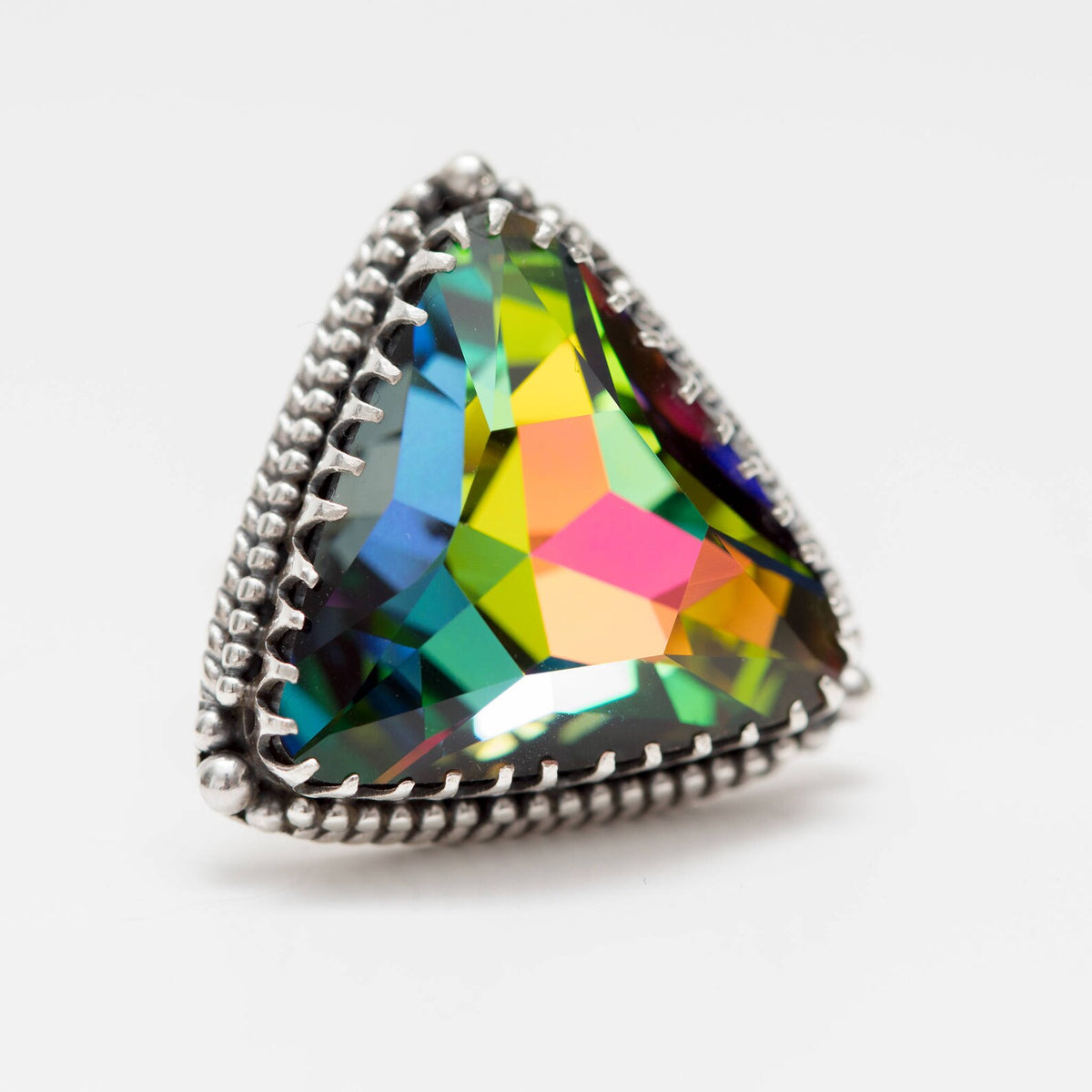 Large Crystal Ring, Swarovski Ring