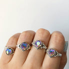 Swarovski Crystal Ring, Mermaid Ring