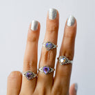 Swarovski Crystal Ring, Mermaid Ring