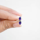Purple Crystal Ring, Swarovski Ring