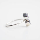 Purple Crystal Ring, Swarovski Ring