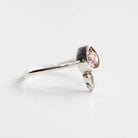 Pink Crystal Ring, One of A Kind Ring