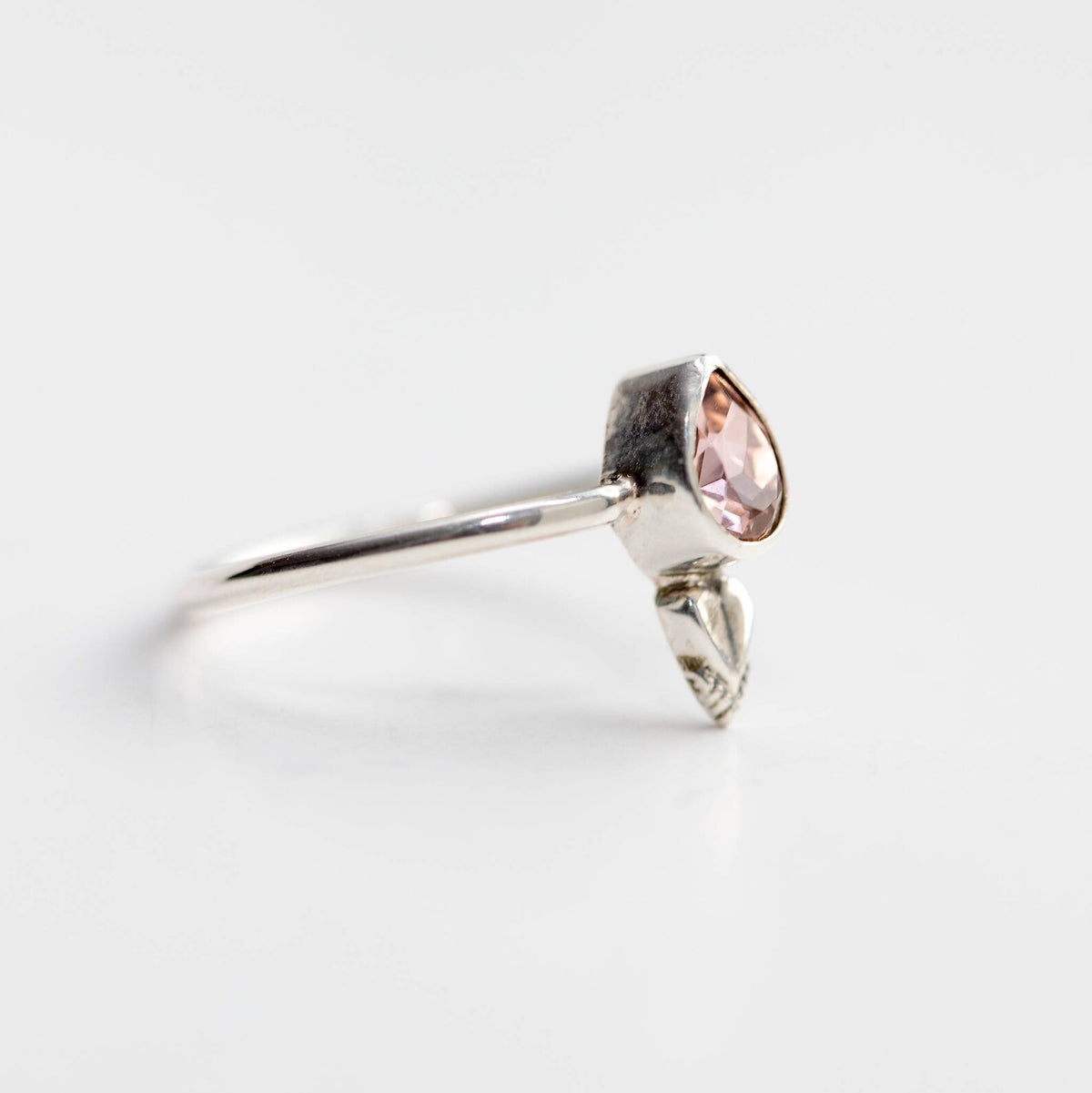 Pink Crystal Ring, One of A Kind Ring