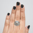 Labradorite Ring, Statement Ring