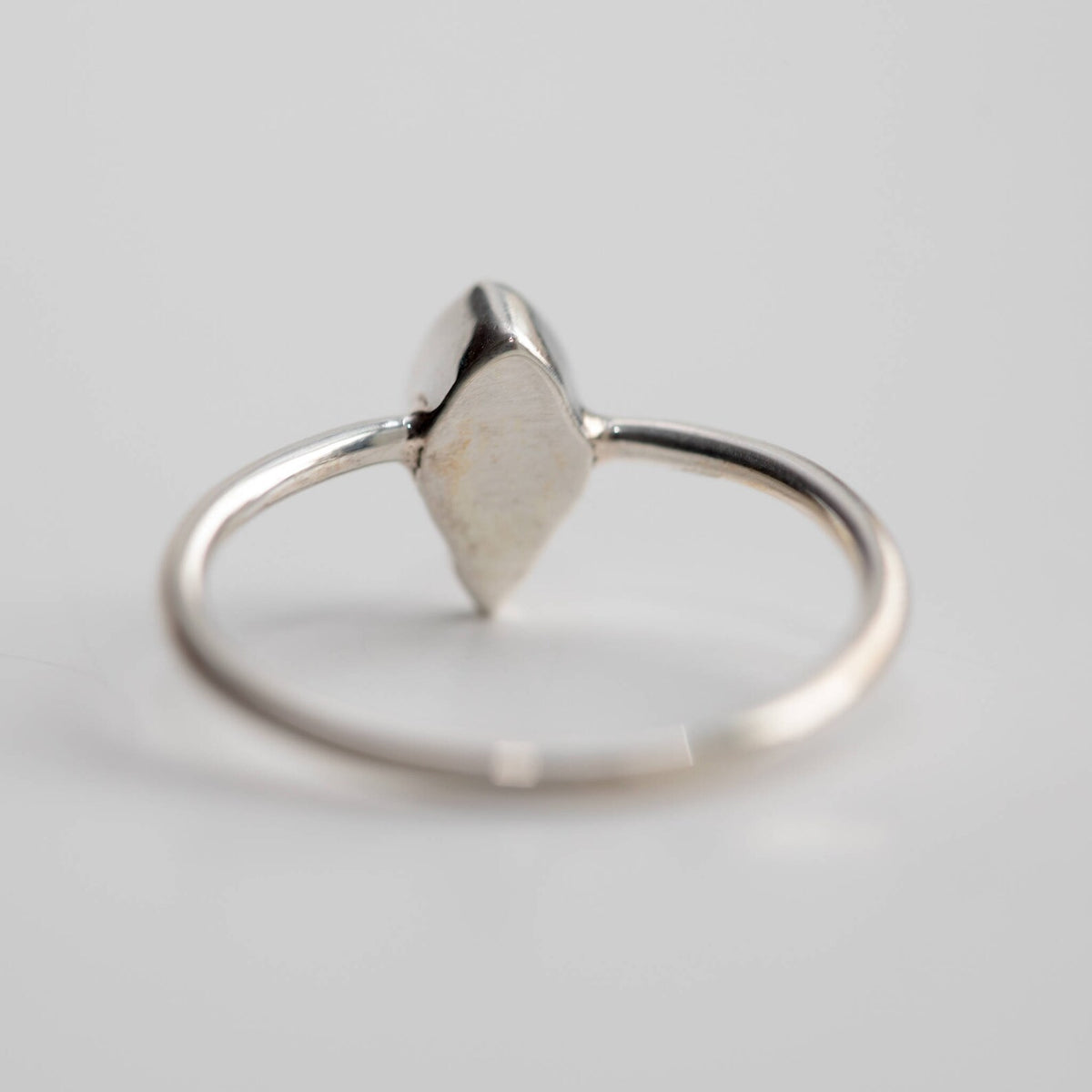 Lavender Crystal Ring, Pear Swarovski Ring