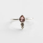 Pink Crystal Ring, One of A Kind Ring