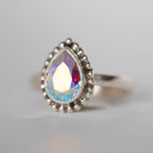 Pear Swarovski Ring, Sun Catcher Crystal