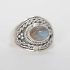 Labradorite Ring, Statement Ring