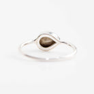 Swarovski Crystal Ring, Dainty Emerald Ring