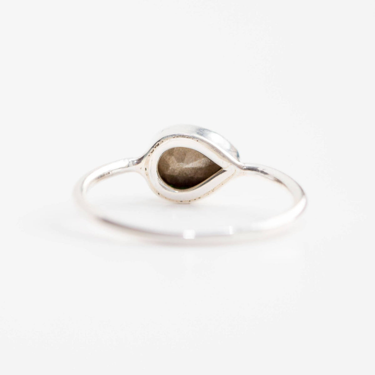 Swarovski Crystal Ring, Dainty Emerald Ring