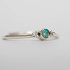 Genuine Opal Ring, Natural Opal Ring, Opal Minimalist Ring, Unique Dainty Ring