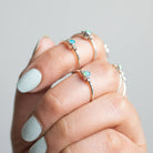 Genuine Opal Ring, Natural Opal Ring, Opal Minimalist Ring, Unique Dainty Ring