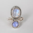 Moonstone Boho Statement Ring