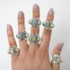 Big Opal Ring, Statement Opal Ring