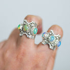 Big Opal Ring, Statement Opal Ring