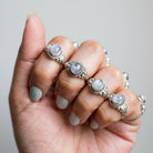 Moonstone Ring, Sterling Silver Ring, Wanderlust Ring