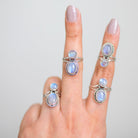 Moonstone Boho Statement Ring