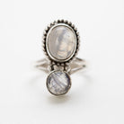 Moonstone Boho Statement Ring