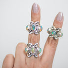 Big Opal Ring, Statement Opal Ring