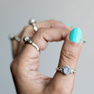 Moonstone Jewelry, Infinity Ring
