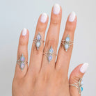 Natural Opal Ring, Teardrop Fire Opal Ring, Opal Gemstone Ring