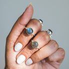 Labradorite Ring Sterling Silver Ring Handmade Jewelry Rings For Women Christmas Gift Art Deco Ring