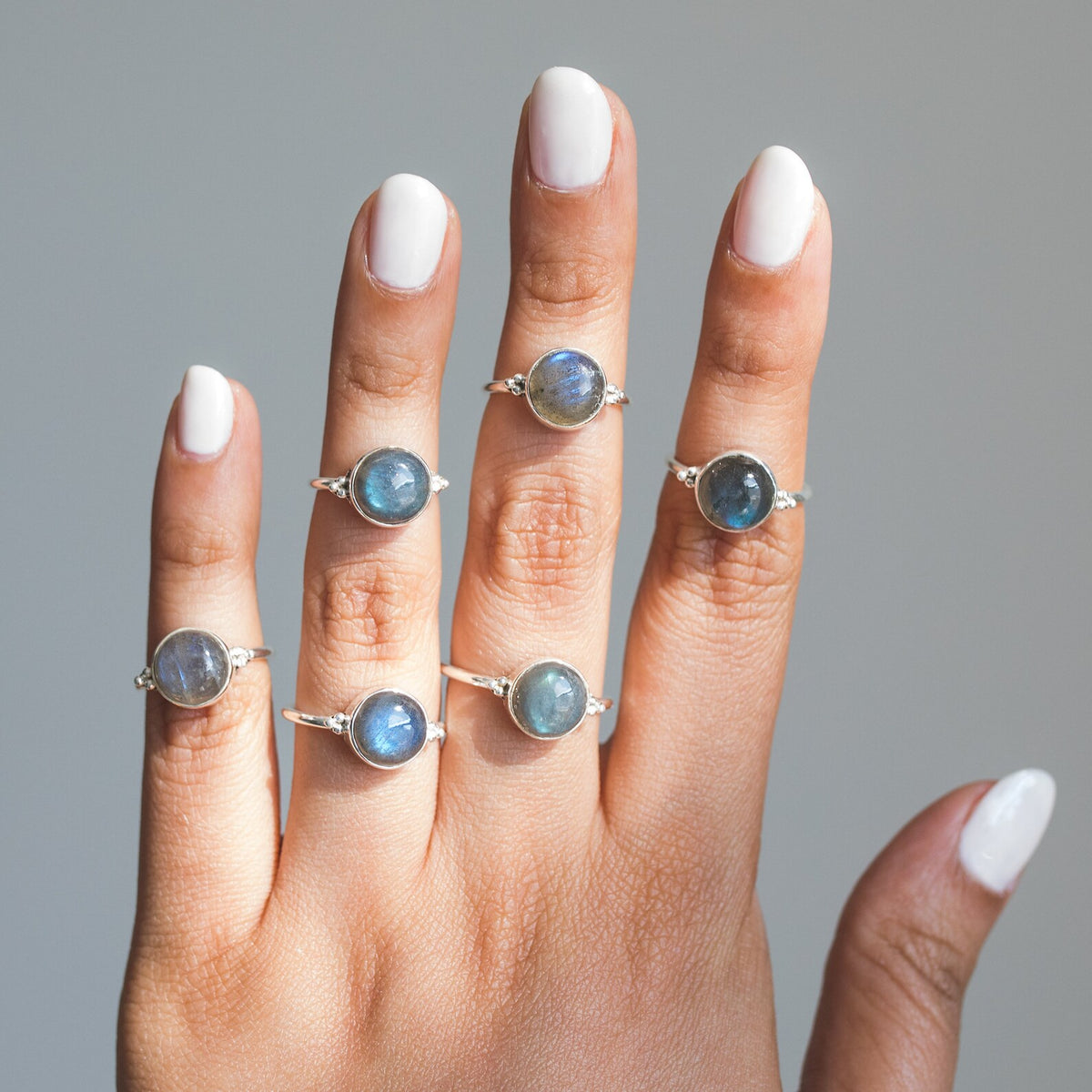 Labradorite Ring Sterling Silver Ring Handmade Jewelry Rings For Women Christmas Gift Art Deco Ring