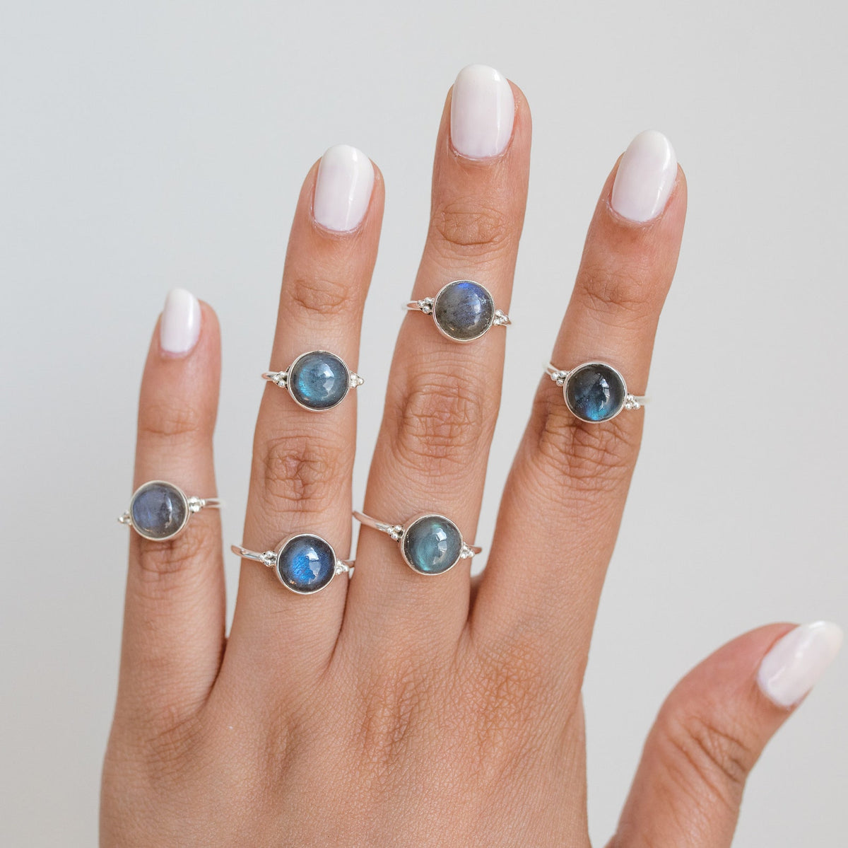 Labradorite Ring Sterling Silver Ring Handmade Jewelry Rings For Women Christmas Gift Art Deco Ring