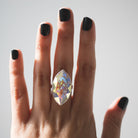 Swarovski Crystal Ring, Large Marquise Ring