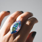 Swarovski Crystal Ring, Large Marquise Ring