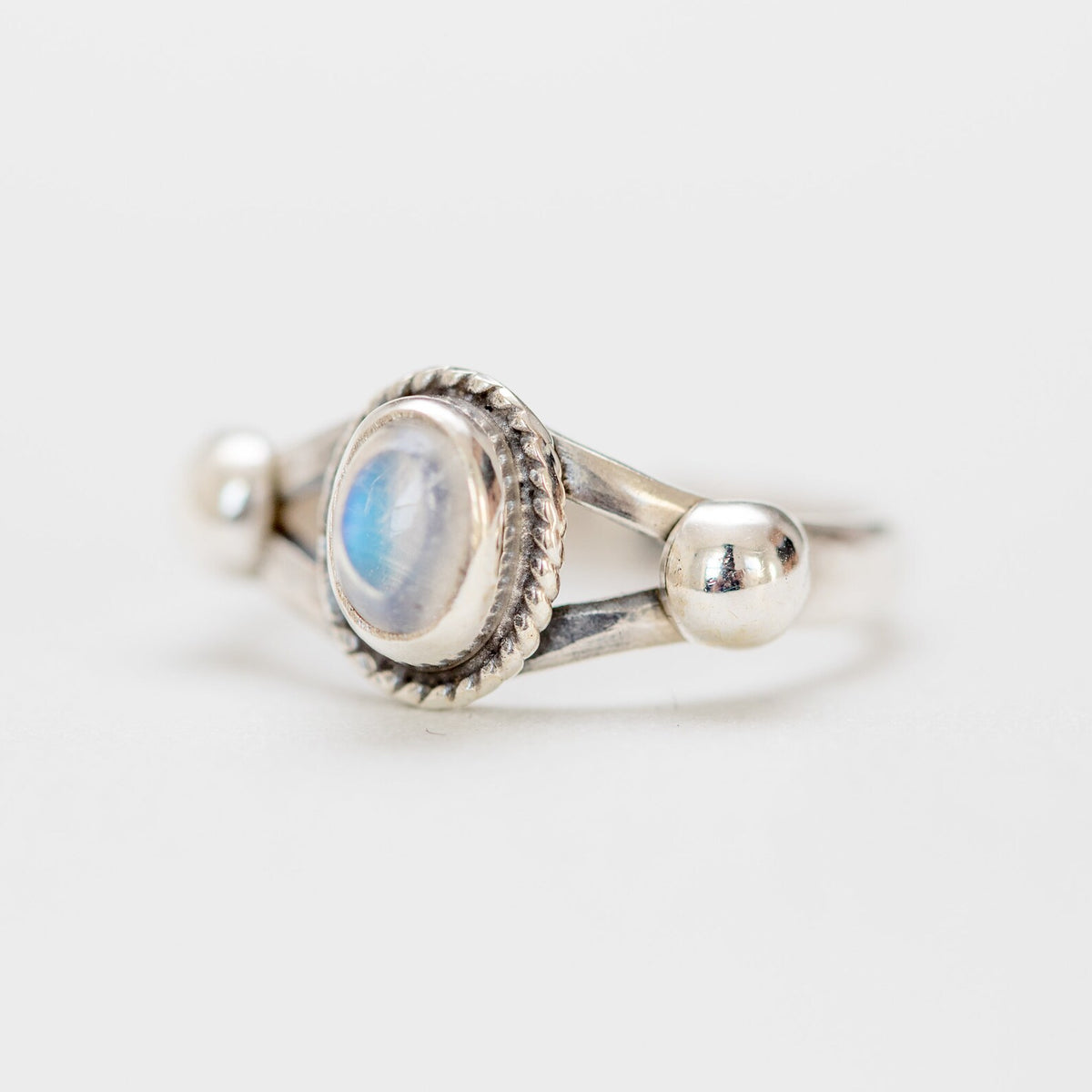 Blue Moonstone Ring