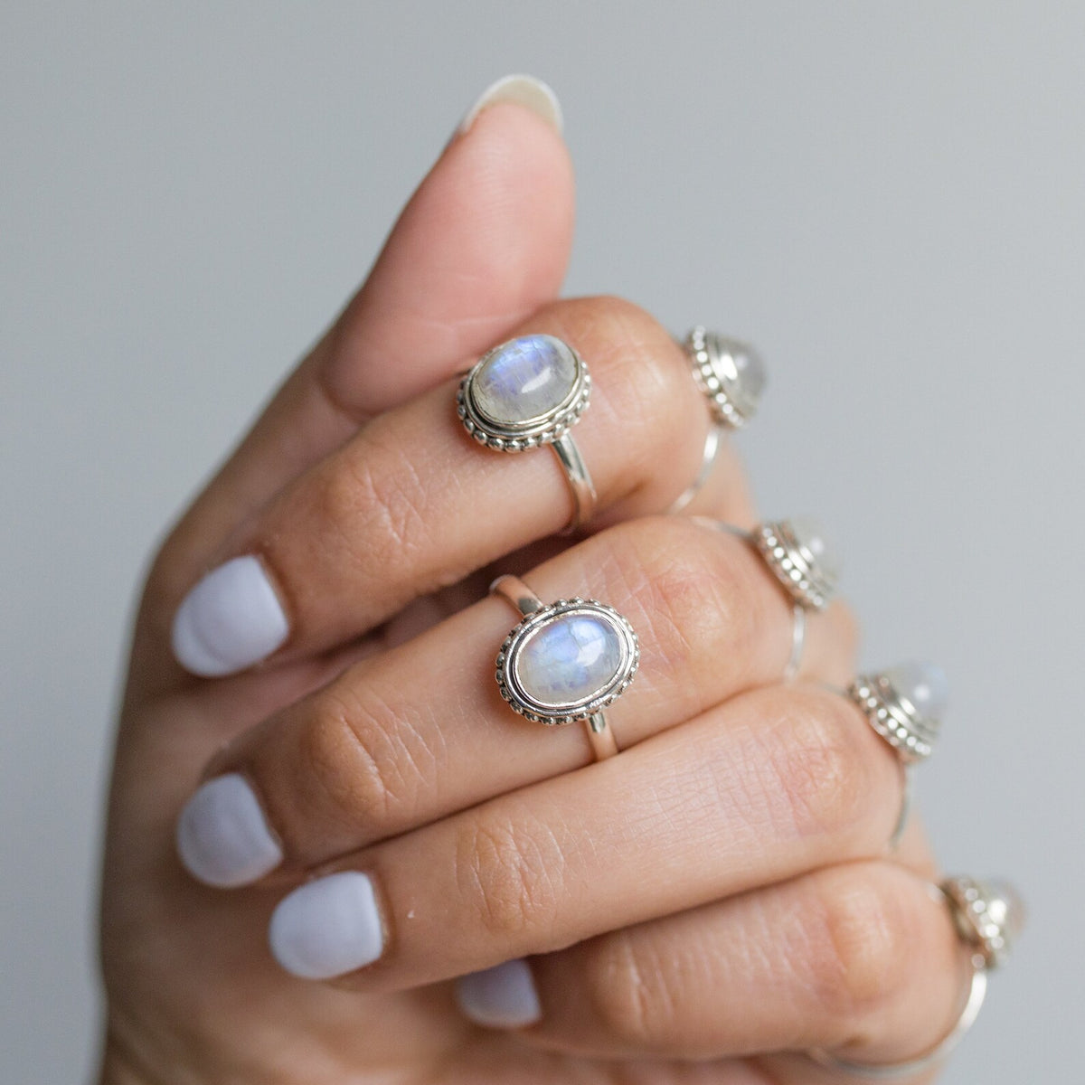 Boho Moonstone Ring, Best Friend Ring