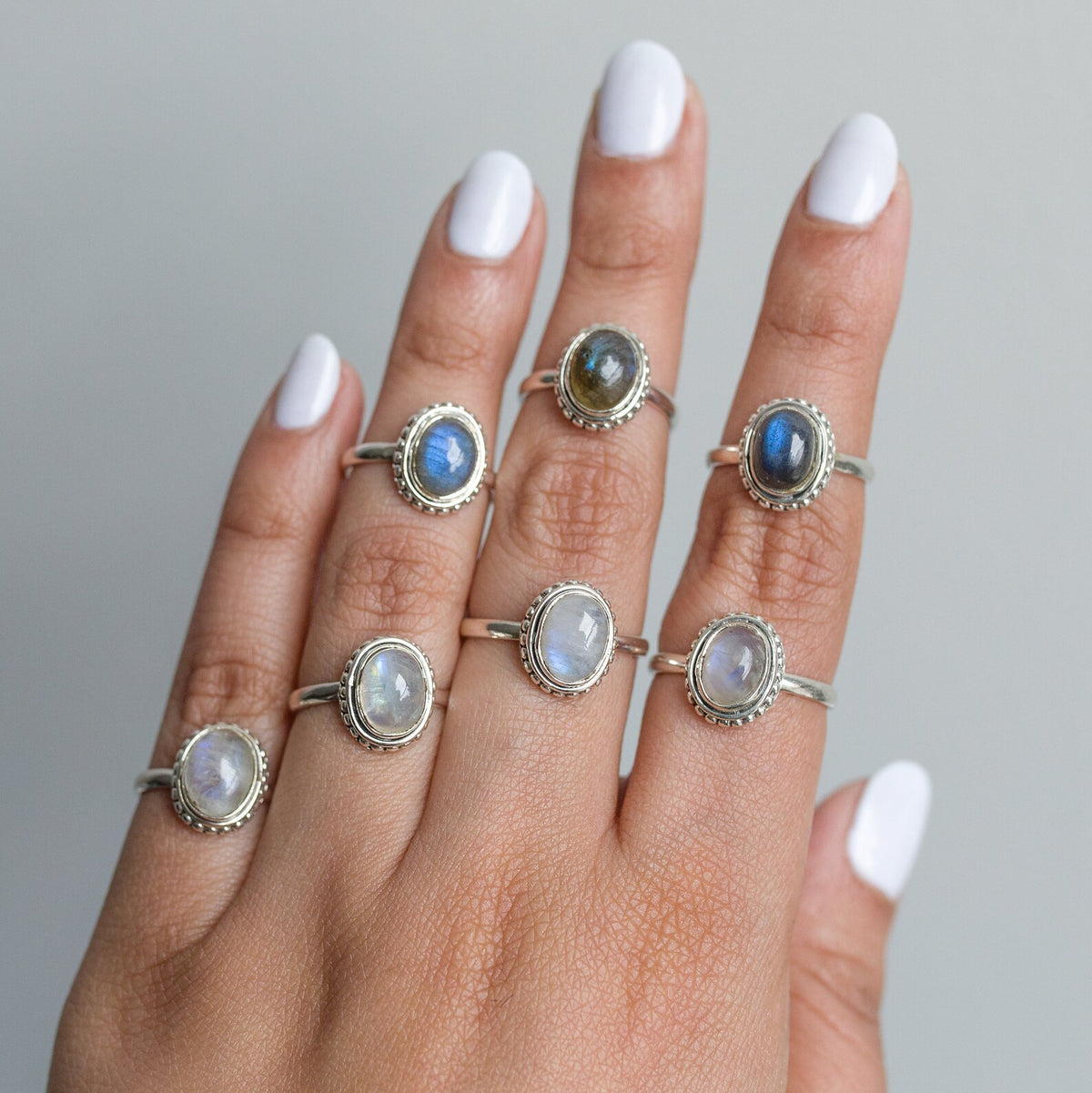 Boho Moonstone Ring, Best Friend Ring