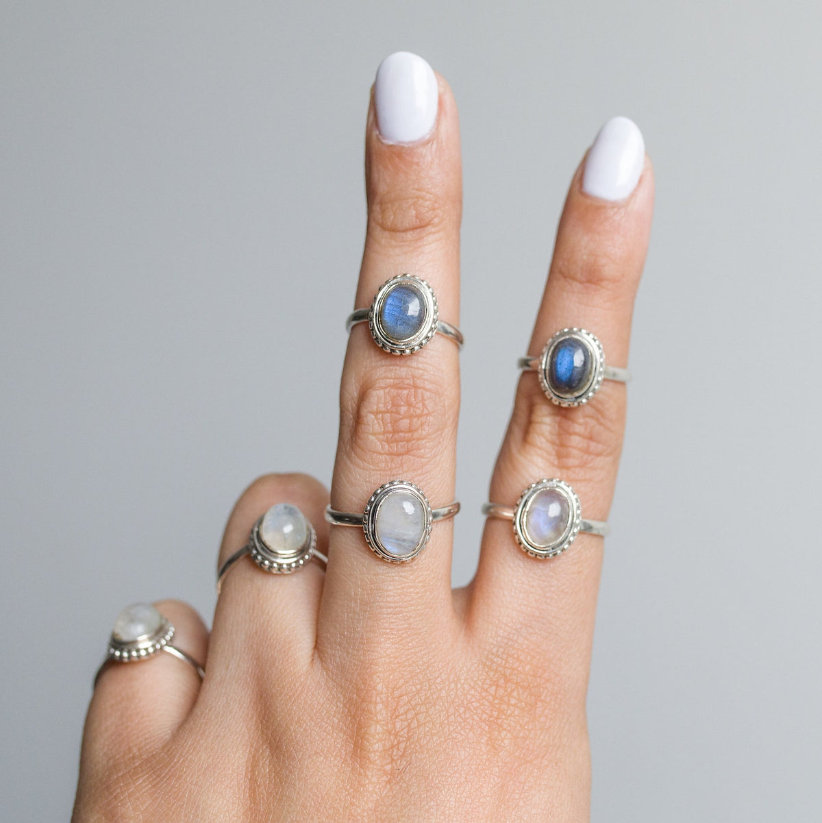 Boho Moonstone Ring, Best Friend Ring