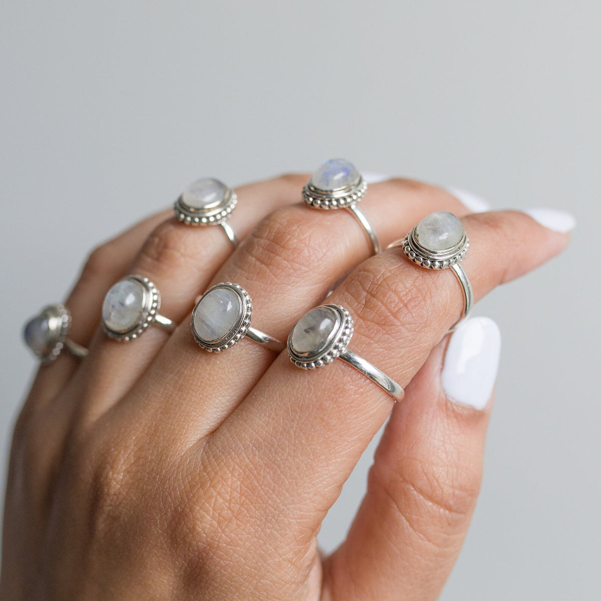 Boho Moonstone Ring, Best Friend Ring