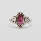 Marquise Garnet Ring, Red Garnet Ring