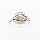 Oval Labradorite Ring, Tibetan Silver Ring